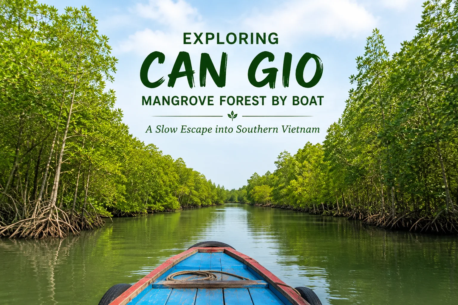 Exploring Can Gio Mangrove Forest by Boat: A Slow Escape into Southern Vietnam – Briefix.net