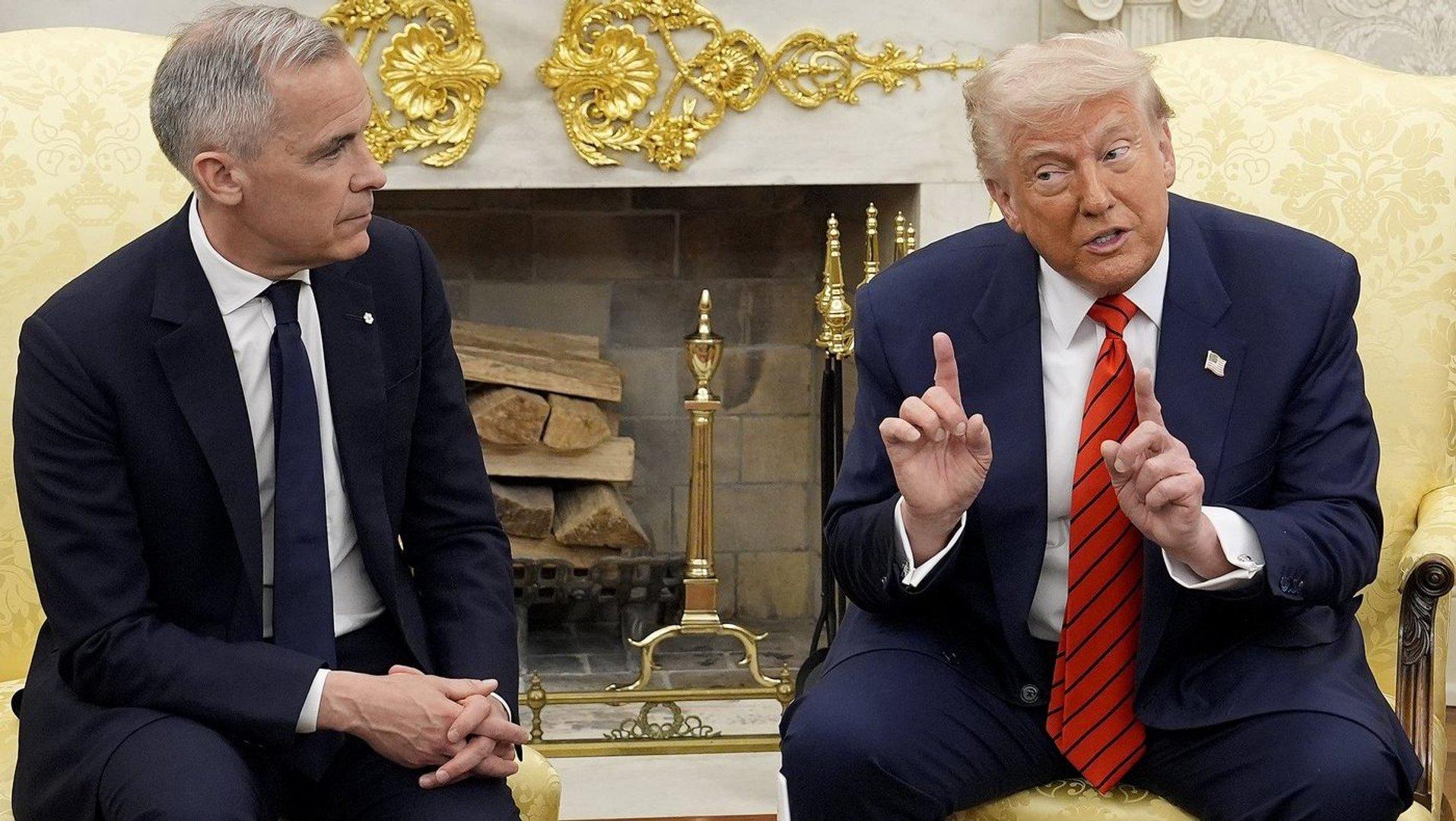 Trump threatens 35% tariffs on Canada in new letter to Carney